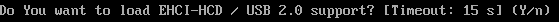USB2.0 �T�|�[�g�I�����